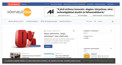 Desktop Screenshot of konyvelozona.hu